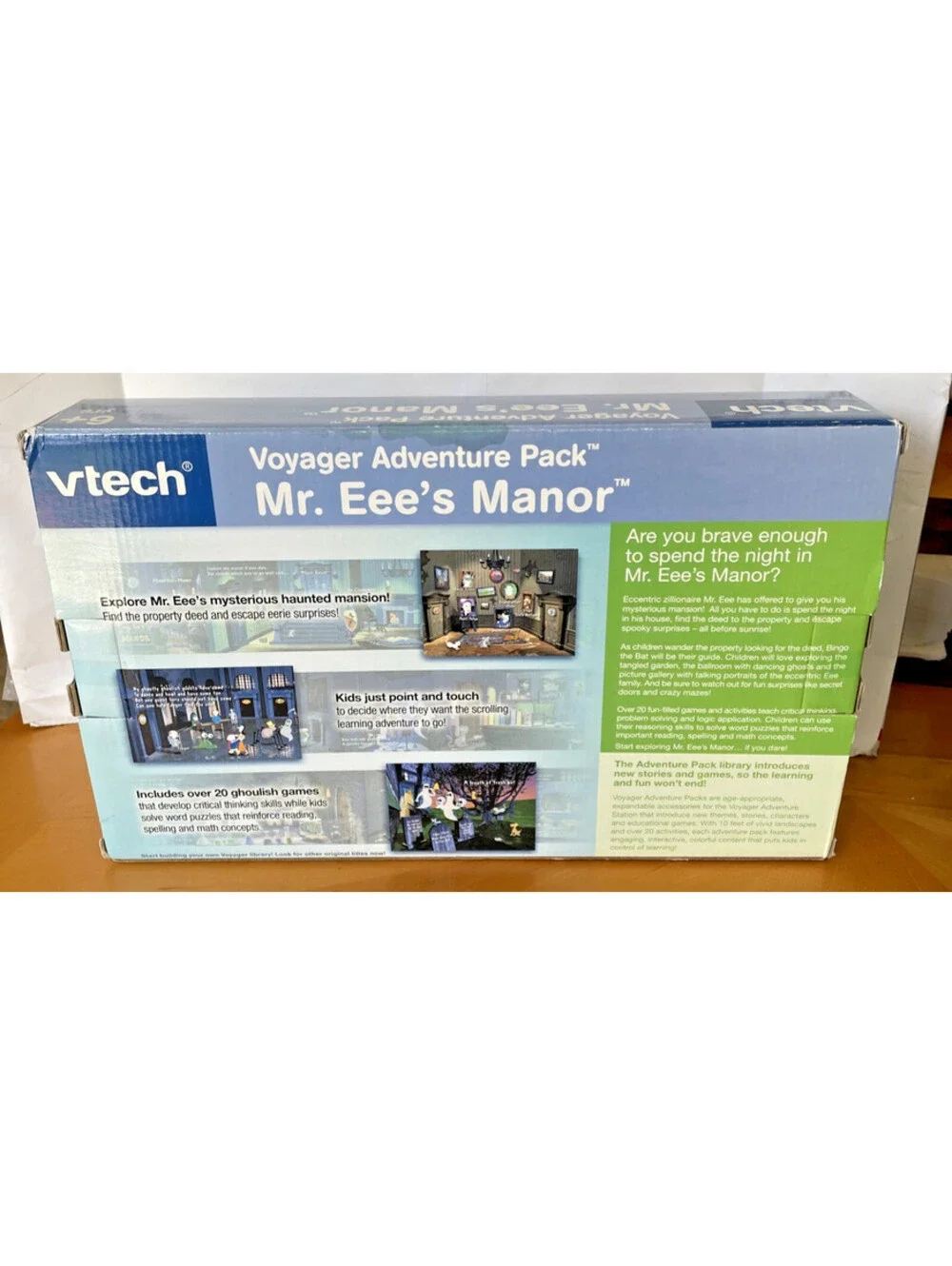 Vtech Voyager Adventure Packs Mr Eee's Manor New Sealed